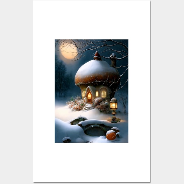 Fairyland Winter Wonderland Wall Art by MyMagicalPlace